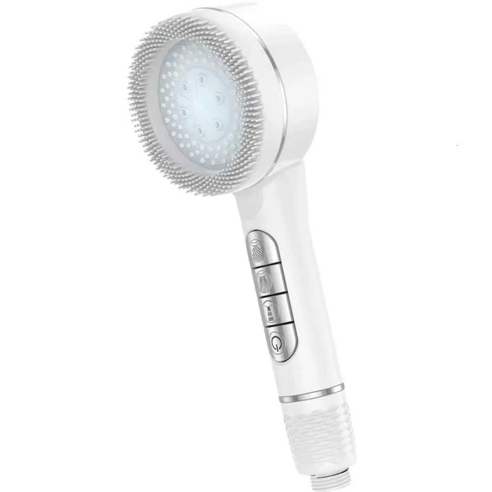 Bathro 4 Modes High Pressure Shower OneKey Stop Water Massage Shower With Filter Element Nozzle He Accessories Y251103