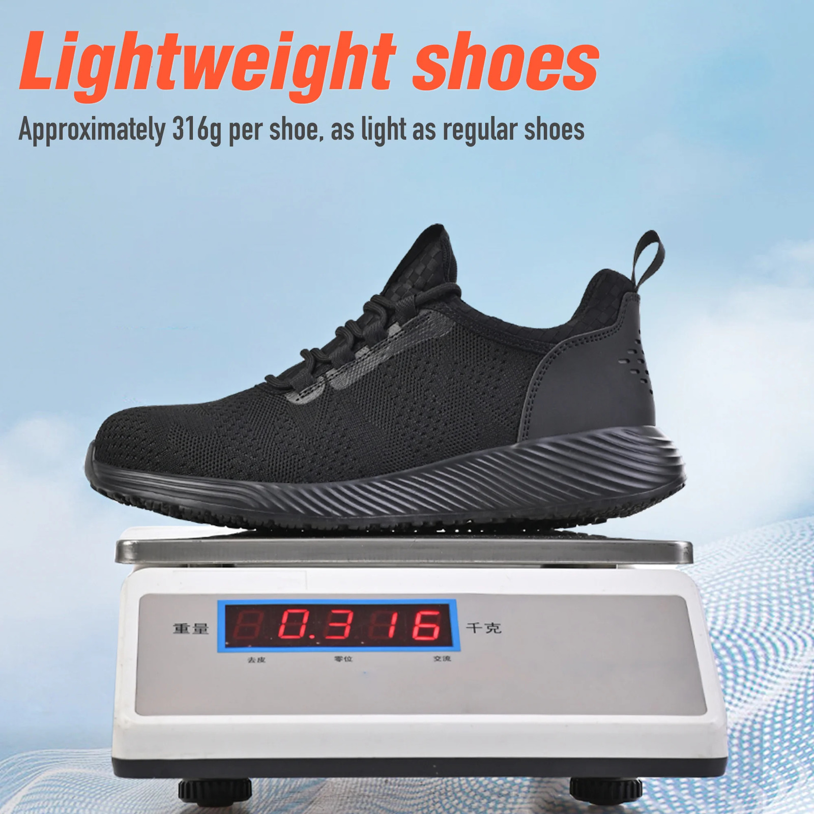 Safety Shoes Work Shoes Steel Toe Men PunctureProtective Work Boots Indestructible Safety Lightweight 251030