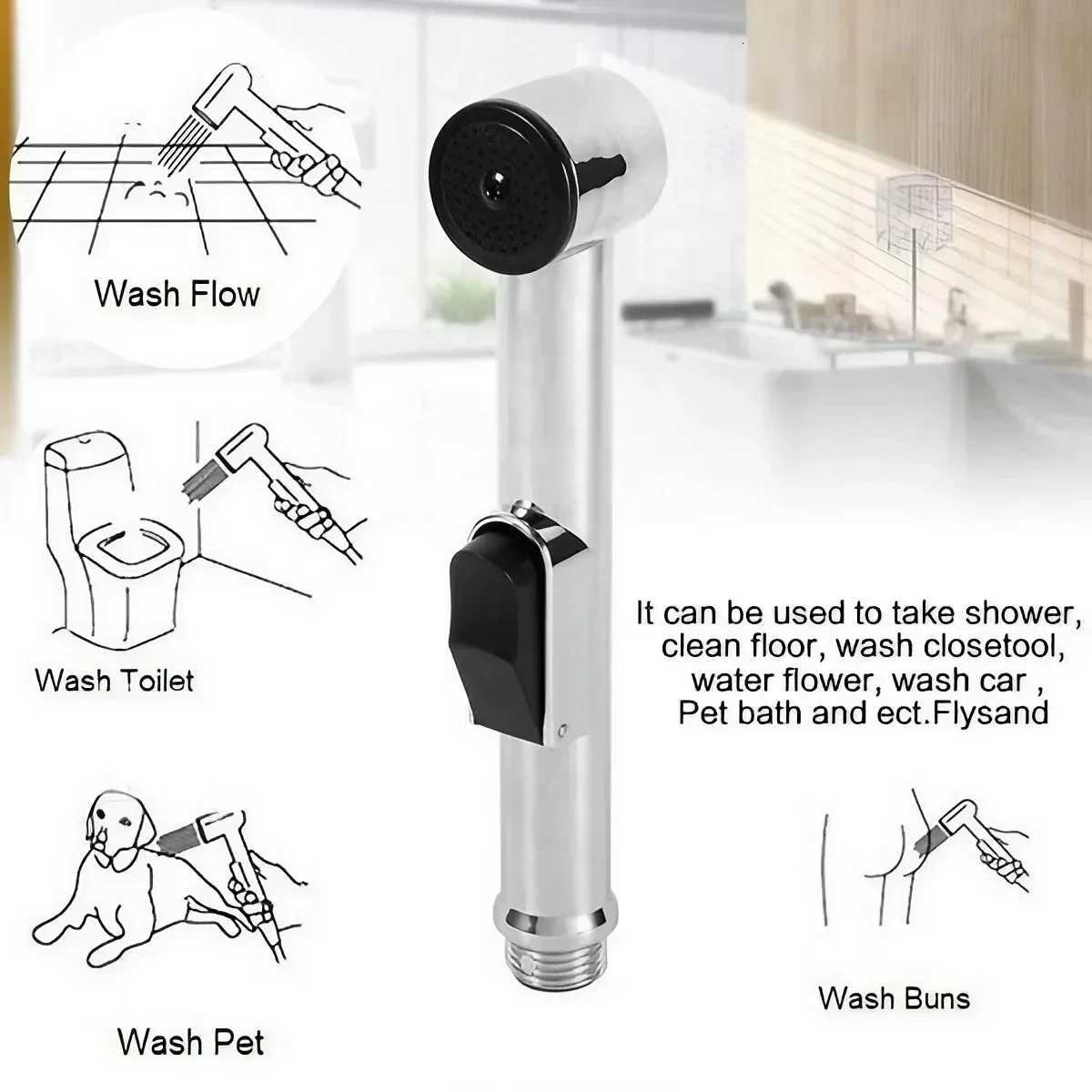 ABS Shower Handheld Bathro Shower High Pressure Water Saving Adjustable Spray Modes for Shower Experience Y251103