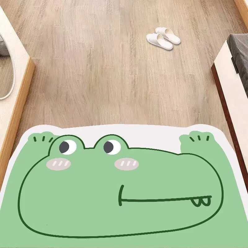 Diatom mud bathroom absorbent mat household toilet bathroom absorbent non-slip mat bedroom quick-drying non-slip floor mat C251103