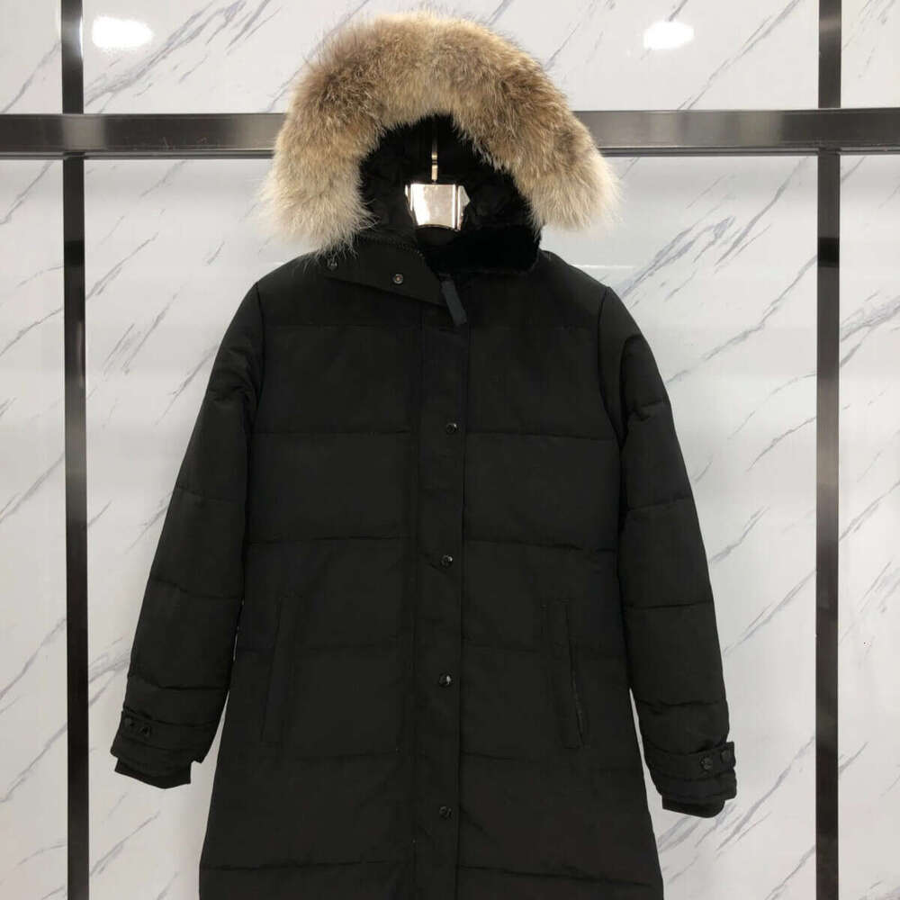 Duck Jacket Womens Collar Wool Women's Down Parka with Fur Hood, Winter Longline Padded Coat, White Windproof Outdoor Leisure Sports Warm Adventure Designer