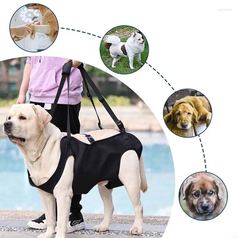 Update Adjustable Dog Carry Sling For Large Dogs Pet Leg Support Strap Lift Harness Joint Recovery
