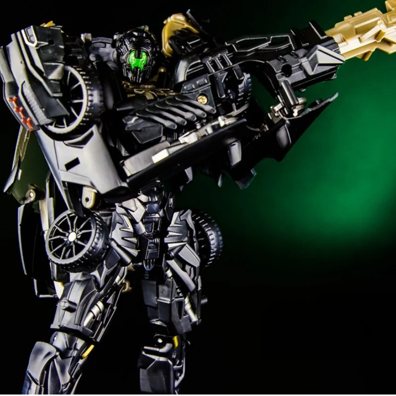 Transformation Robot Toy 4 Dark Lockdown Robot Car Figures Film Version Deformed Car Action Figure Robot Toy Birthday Gift 251029