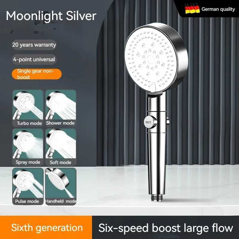 High Pressure 6-Mode Shower Water Saving One-Key Stop Ideal for He Bathro RV Y251103