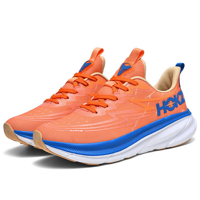 2025 free shipping designer running shoes hokasneaker women men orange black blue black white yellow yellow green indoor outdoor sports casual shoe fa