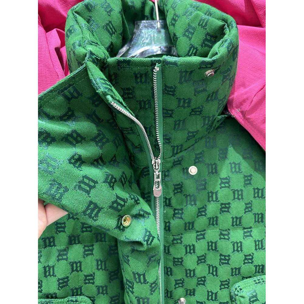 New Winter Women's Short Hooded European Style Fashion Letter Jacquard White Duck Down Bread Jacket Coat