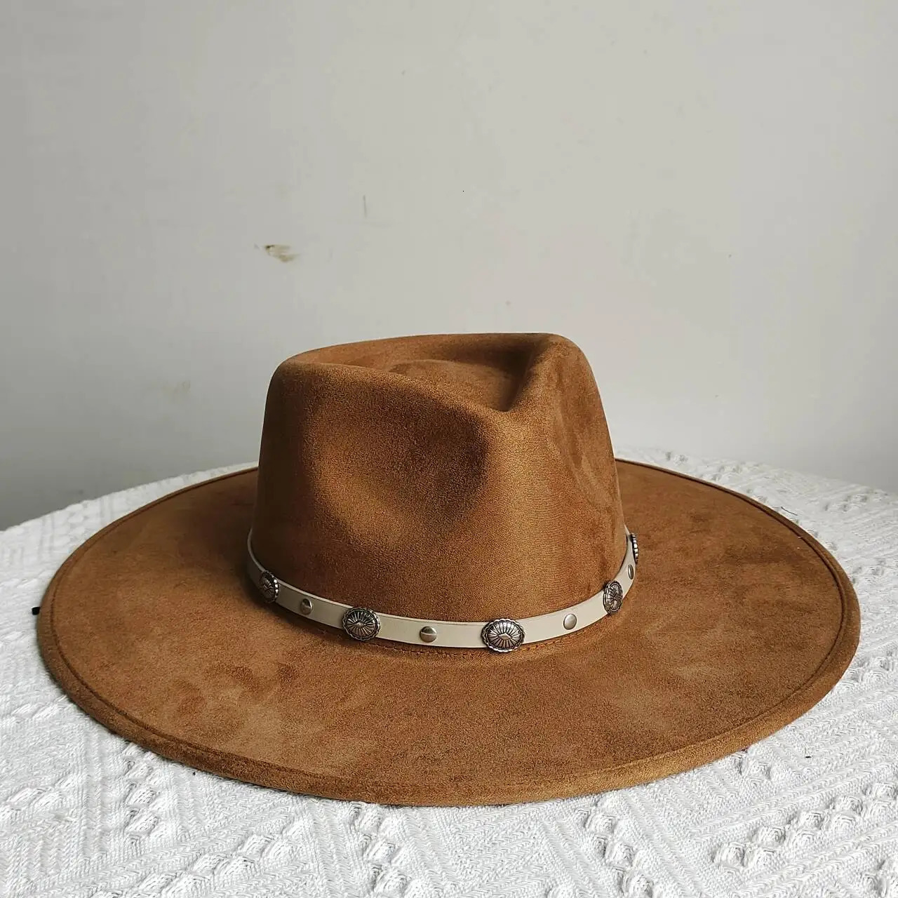 Suede Top Hat 95cm Wide Brim Fedora Men Women Felt Jazz Hats Classic Church Fedoras Chapeau Sombrero Mujer 251031