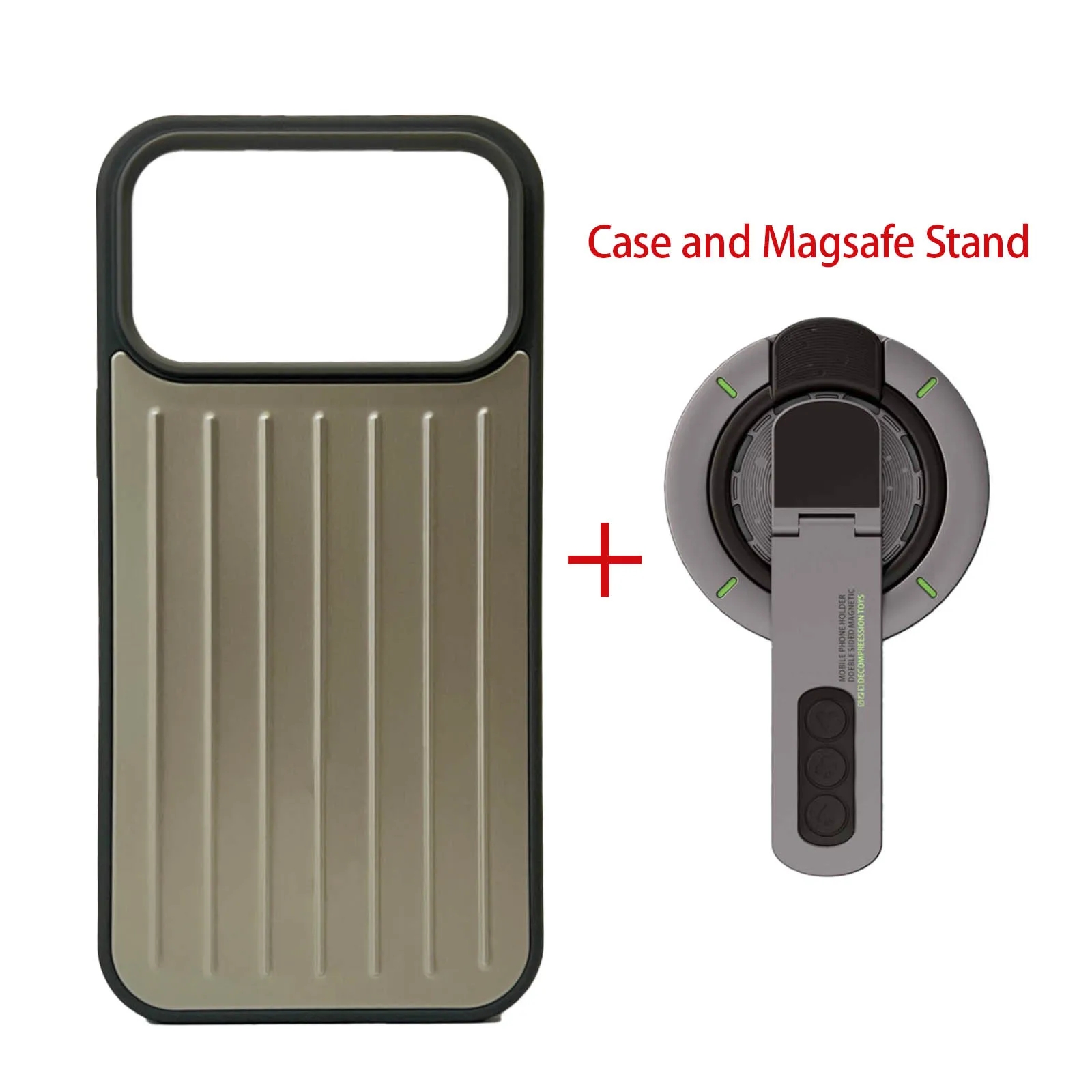 RIM phone case Suitcase iPhone 17 Pro Max Case - Titanium Aluminum Alloy Frame with MagSafe with magnetic suction Polycarbonate Weave Back Cover Protective cases