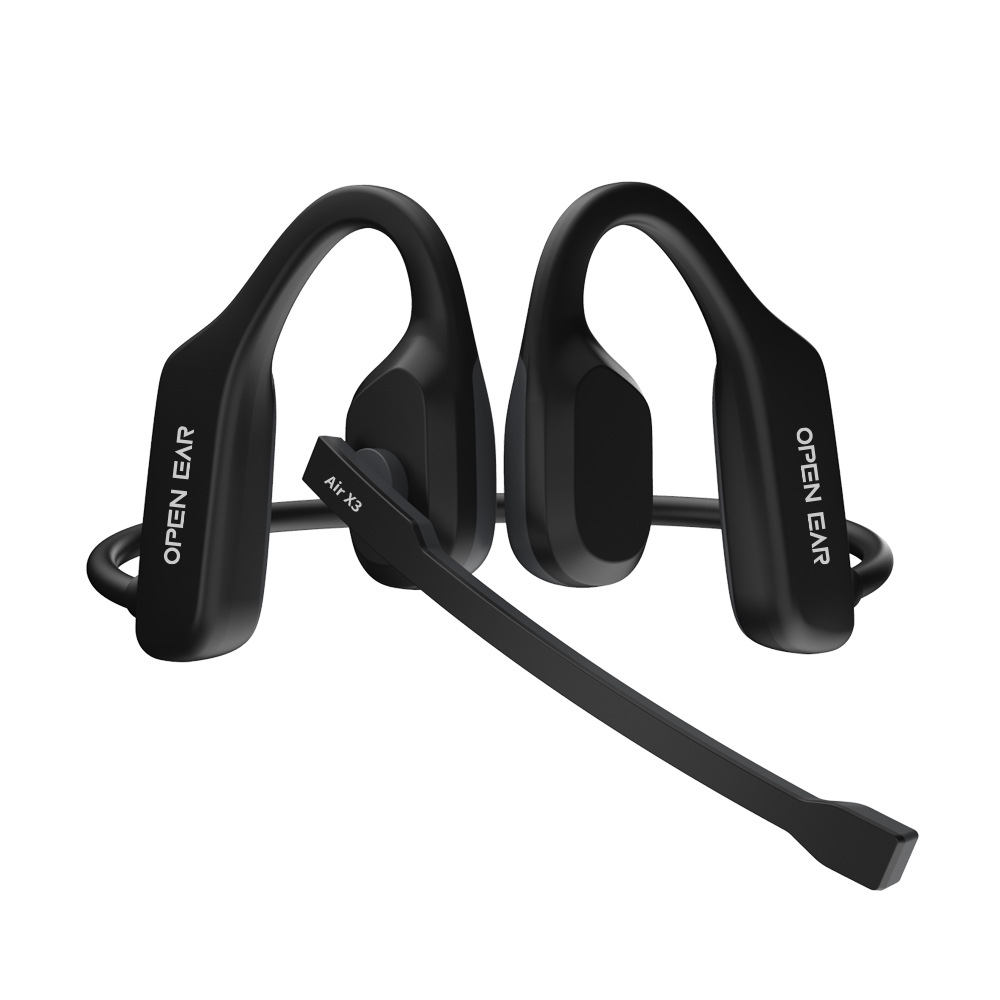 Bone Conduction Headphones, Wireless Bluetooth 5.3 Sports Earphones with Microphone, IP67 Waterproof, Open-Ear Design for Running, Gaming, and Hands-F