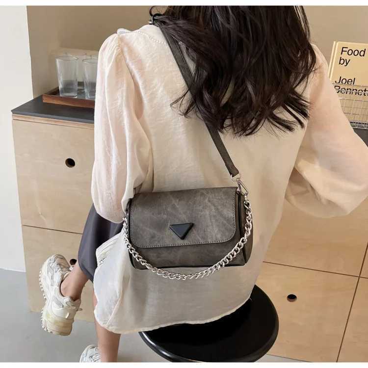 Luxury Women Brand PU Leather Crossbody Bag Casual Chain Pillow Messenger BagC250401