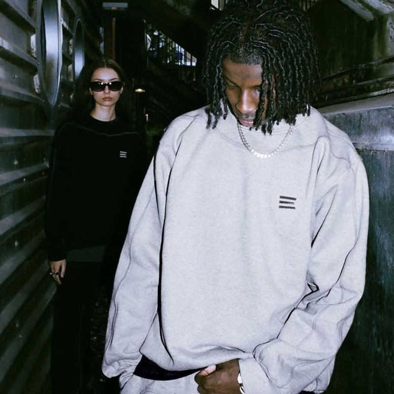 Designer Mens Hoodie KROEN Business Attire Sweatshirt and Sweatpants Hoodies for Men Women Embroidered Suit Unisex High Street O neck Sportswear