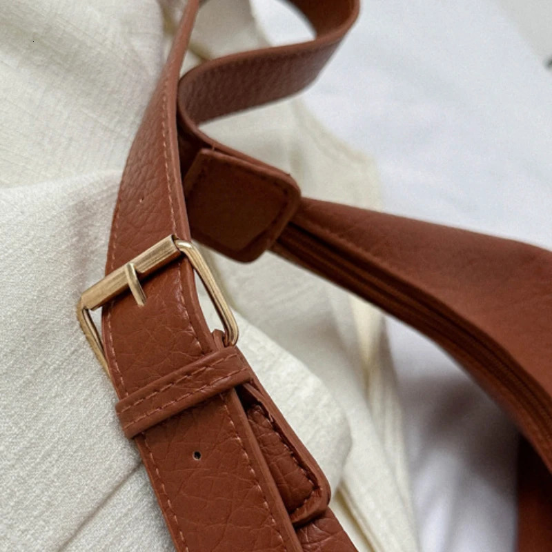 Fashion Soft PU Leather Tote Bags for Women Trend Female Simple Large High Capacity Shoulder Women Handbags Messenger Bags 250401