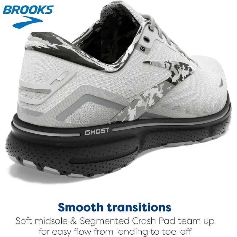 Brooks Womens Ghost 15 Neutral Running hot Shoes Women Men Long-Distance Road Sport Training Casual SneakersC250403