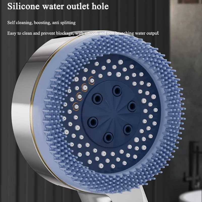 Mti-functional Shower Filtered Four-speed Adjustment With Water Seal He Shower Bathro Accessories Y251103