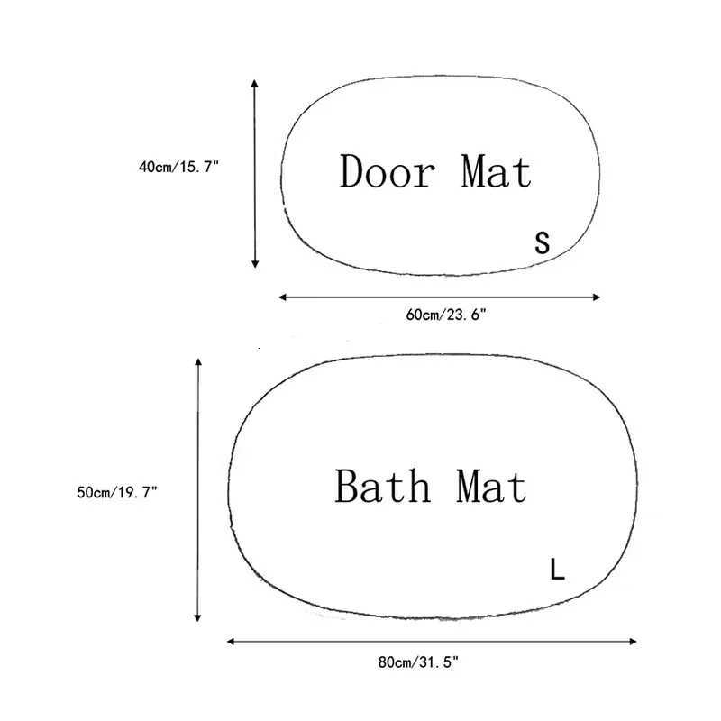 Fluffy Soft Bath Mat Absorbent Non-Slip Floor rug Bathroom door Mat Foot Pad Shower room Carpet Entrance Doormat Home Decor C251103