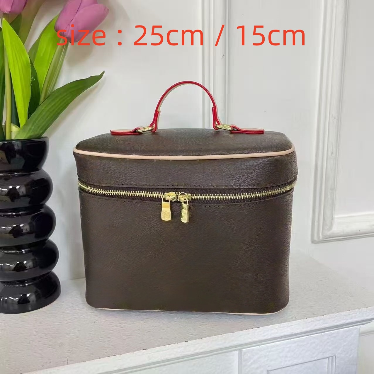 Luxury designer Cosmetic Bag Case Toiletry Pouch Makeup Bag Cases Women shoulder purse woman handbag crossbody strap Travel bags Clutch Handbags Purses Wallets