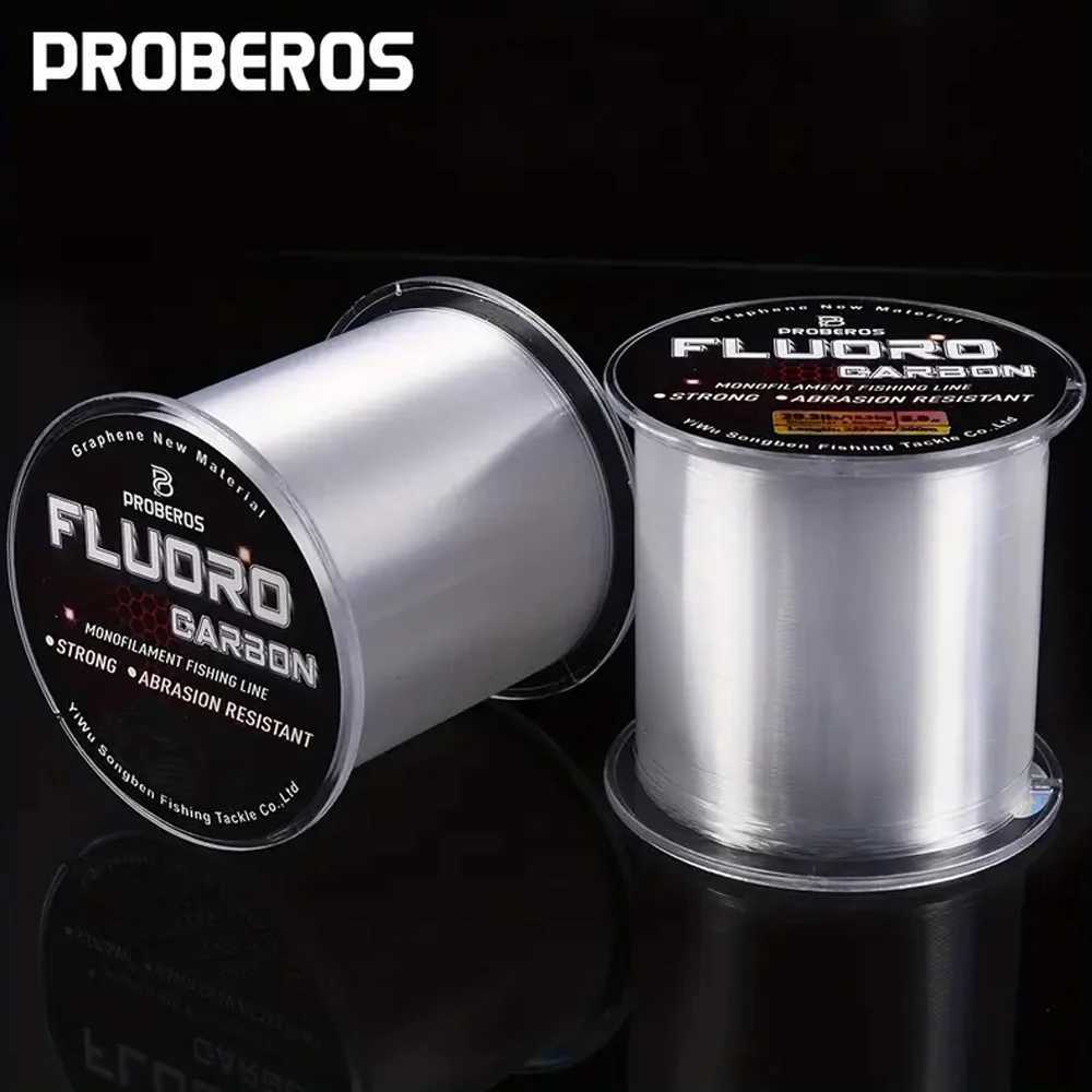 500M fishing line 2.2-29.3LB transparent nylon monofilament strong shock absorber freshwater saltwater invisible line Y250402