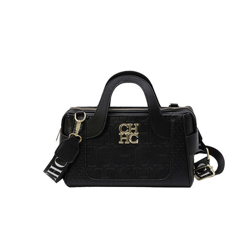 Women's Bags New fashionable simple CH letter embossed crossbody bag, elegant handbag, versatile and high-end feel