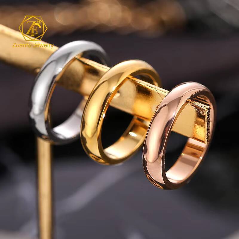 Fine Jewelry Classic14k 18k White Yellow Rose Gold Wedding Engagement Rings Couple Band
