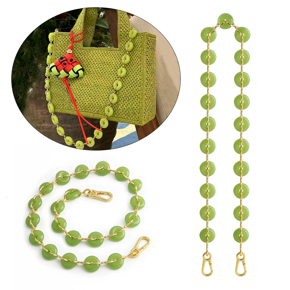 125pcs Donut Chain Metal Links Replaceable Shoulder Bag For Puzzle Decorative Hanging Chain Bag Alloy Strap Accessories 251030