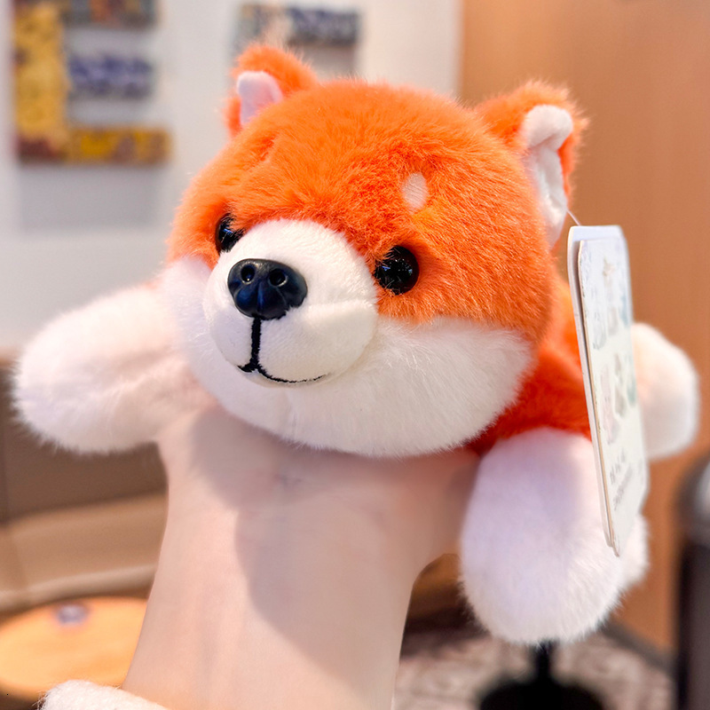 Xiangxiang Sanzi Animal Meow It Sister Same Style Cartoon Plush Toy Lying Panda Doll Bean Bag Gift 251010