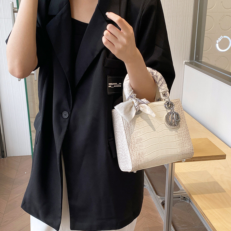 Himalaya Gradient Crocodile Pattern Concubine Bag New High End Chain Versatile Single Cross Handbag Shoulder Bags