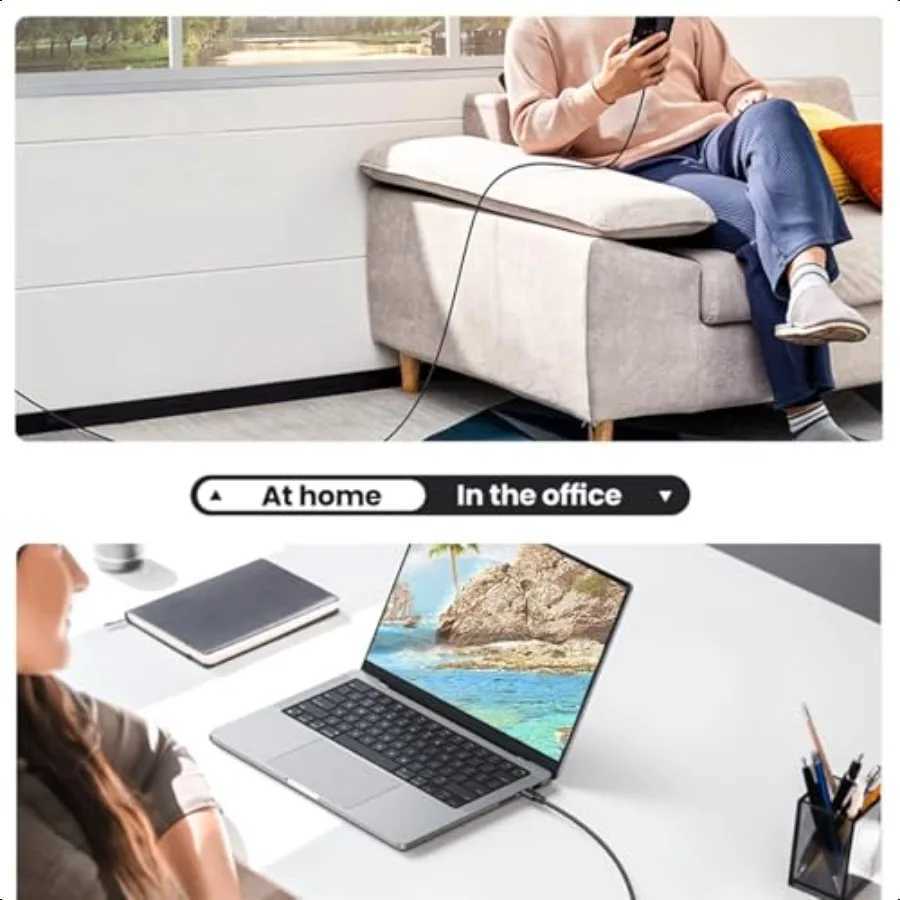 YOTETION Long USB30 40FT A to C LineUSB30 A Cable to USB C 30 Line Data Transfer Type C Line for Android Auto iPhone 15 Gala L251103