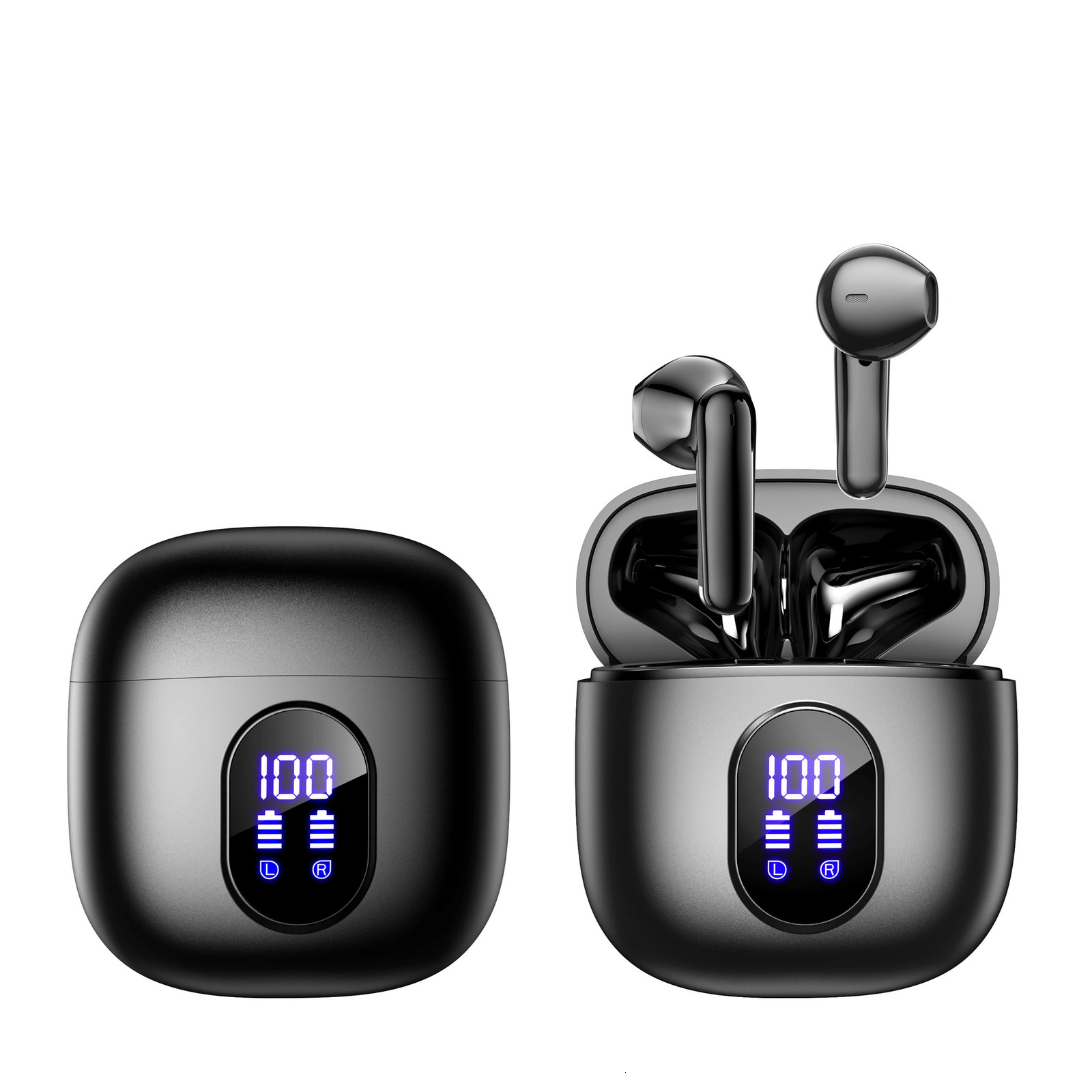 Original Wireless earbuds TWS i52 Bluetooth ENC Earphones Noise Cancellation 8 hours ENC headset Digital Display i52 Headphones 251103