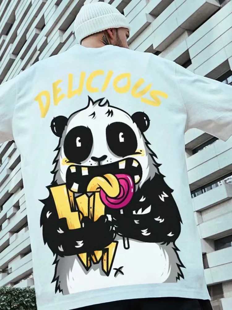 Summer New Casual Loose T-shirt Short Sleeved Mens Fashion Loose Printing Large 8XL Hip Hop Couple Wear Half Sleeve Cotton Top X2504032