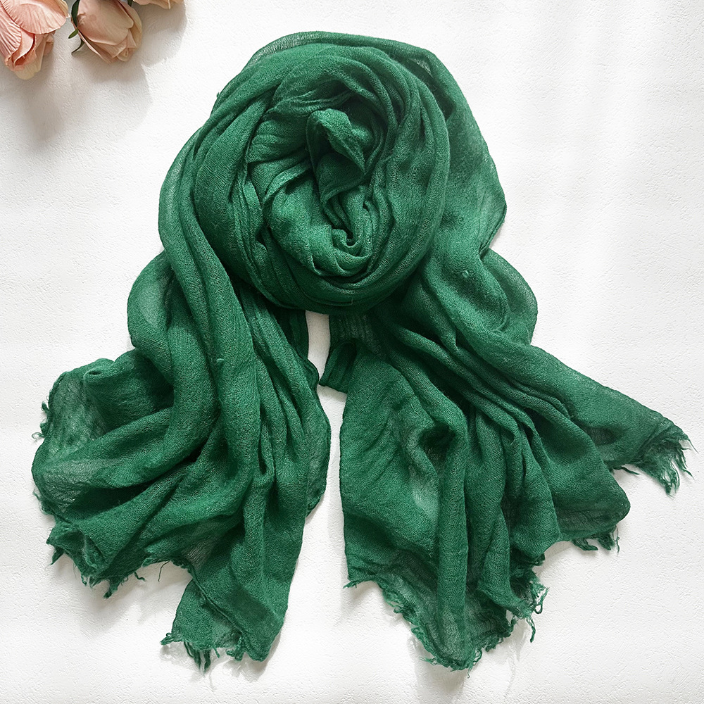 K292 New Korean style all-match solid color pointed hooded small shawl for office air-conditioned room thin outer wear neck protection small waistcoat