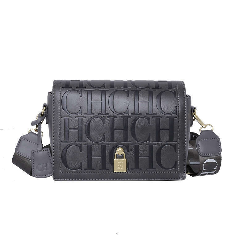 Women's Bags Embossed new crossbody high-end embossed large capacity small square bag, women's CH shoulder bag