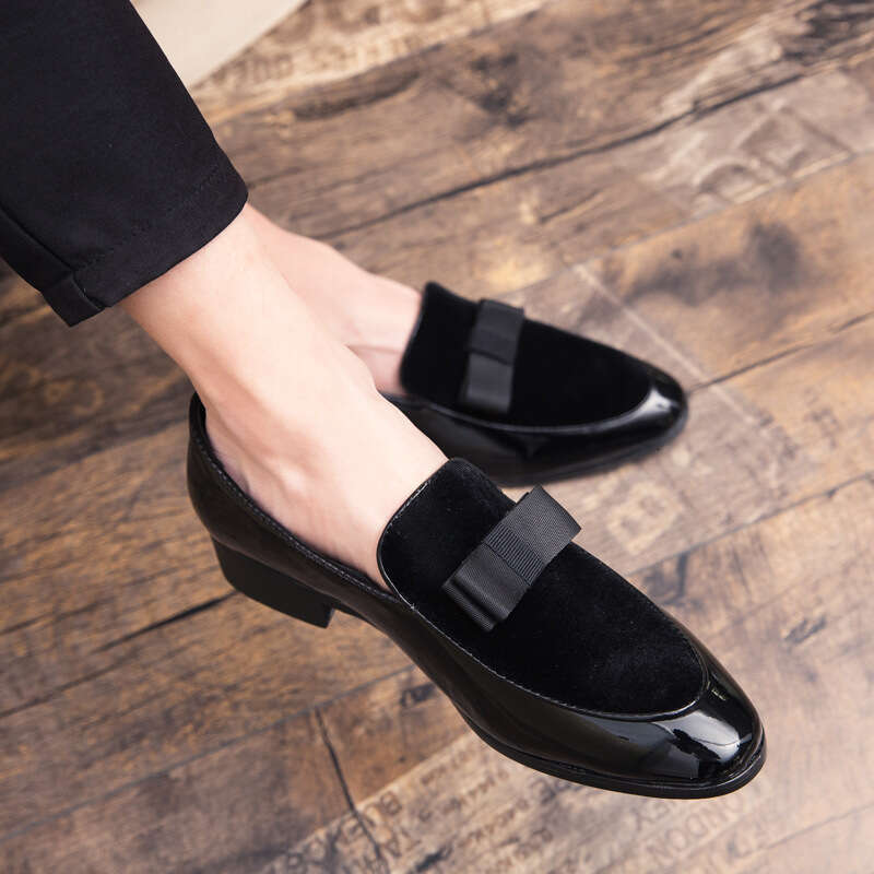 2024 plus size new British casual fashion hairstylist small leather shoes formal wear merchant