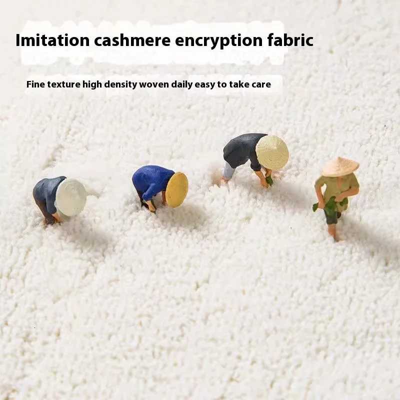 VIKAMA Cute Bathroom And Toilet Door Bedroom Bedside Water-Absorbent Anti-Slip Imitation Cashmere Floor Mat Soft Home Decor C251103