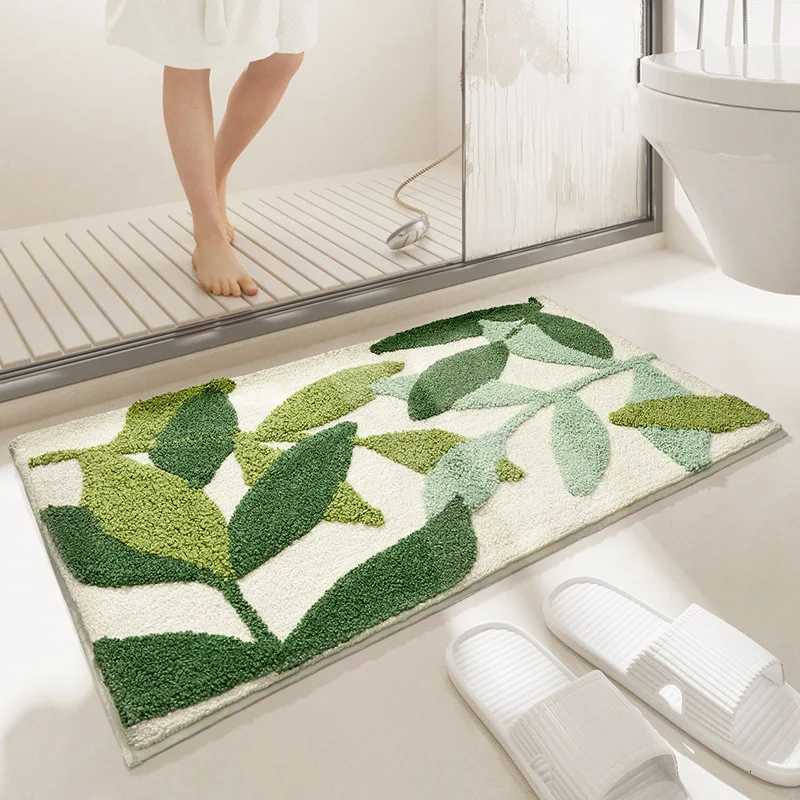 VIKAMA Cute Bathroom And Toilet Door Bedroom Bedside Water-Absorbent Anti-Slip Imitation Cashmere Floor Mat Soft Home Decor C251103