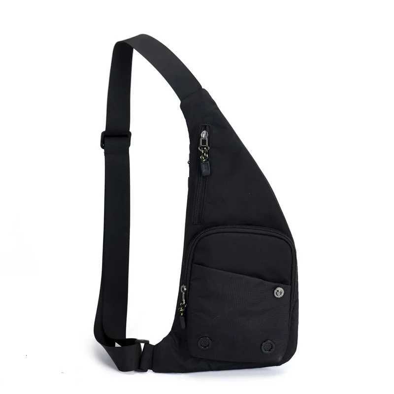 Mens New Trendy Casual Shoulder Bag Leisure Travel Sports Outdoor Pack Messenger Crossbody Sling Chest Bag Pack For Male FemaleW251103