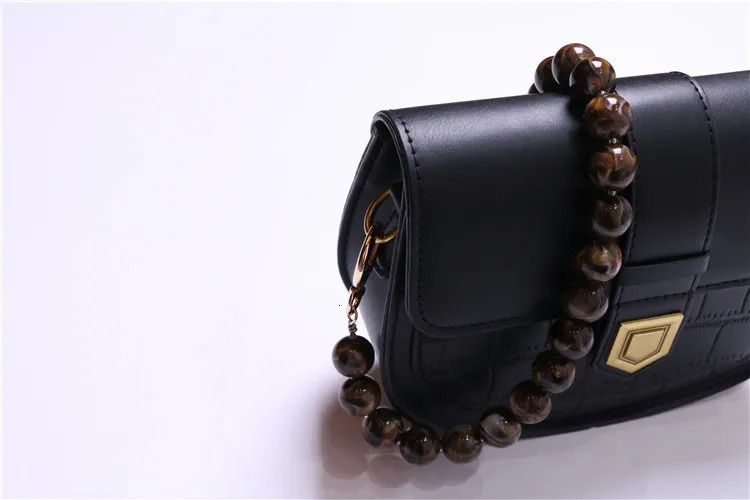 Mobile Phone Strap Marble Beads Cellphone And Bag Shoulder Chains For Women Fashion Accessories 251030