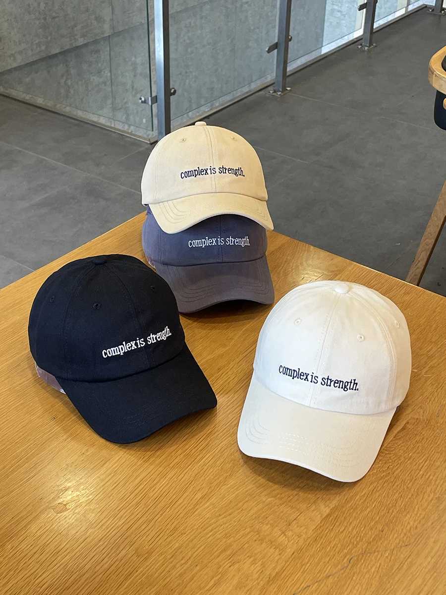 Baseball cap womens couple face shape small wide thin soft foot cap mens big face sun protection little red hat Y250403