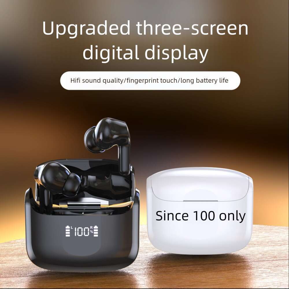 Famous Brand New Hot Selling Private Model Wireless Bluetooth Earbuds In Ear Digital Power Display