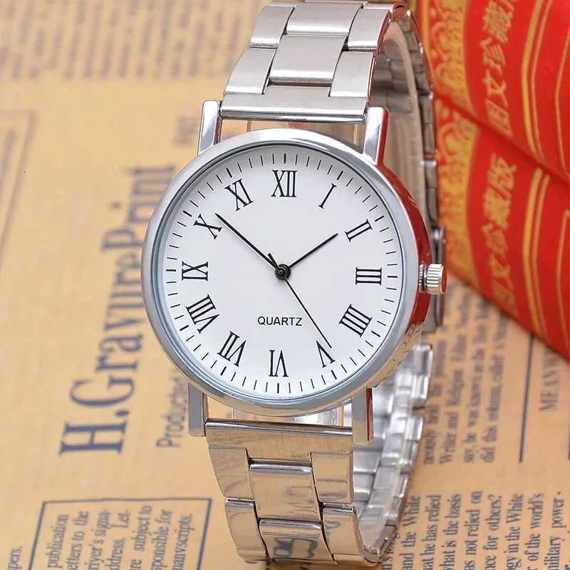 Mens Watch Fashion Casual Quartz Watches Steel Band Wrist Watches Silver Elegant Man Atmosphere Mens Watch Reloj HombreW251104