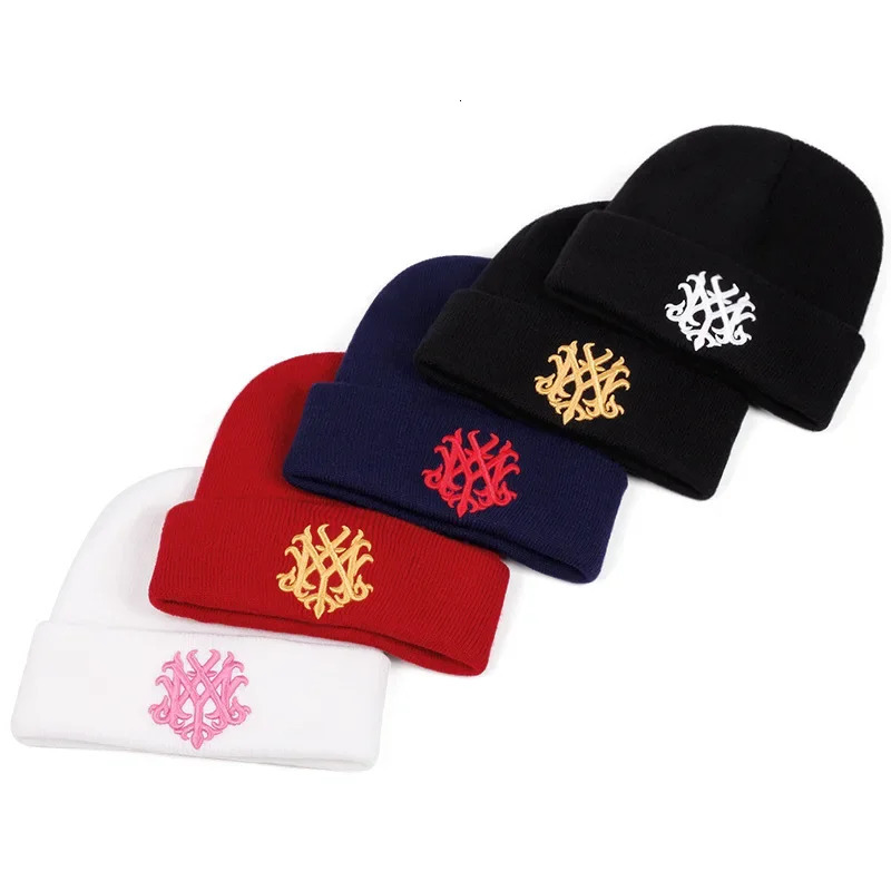 Fashion Winter Hat Totem Embroidered Beanies Women Men Keep Warm Windproof Beanie Knitted Skullies Garros Trucker 251031 - view 6