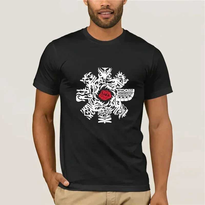 2024 RHCP Rock Band Unisex T Shirt Red Hot Chili Peppers Amazing T-shirts Retro Lounge Band Red Sea Op Hip-hop Tees X250403