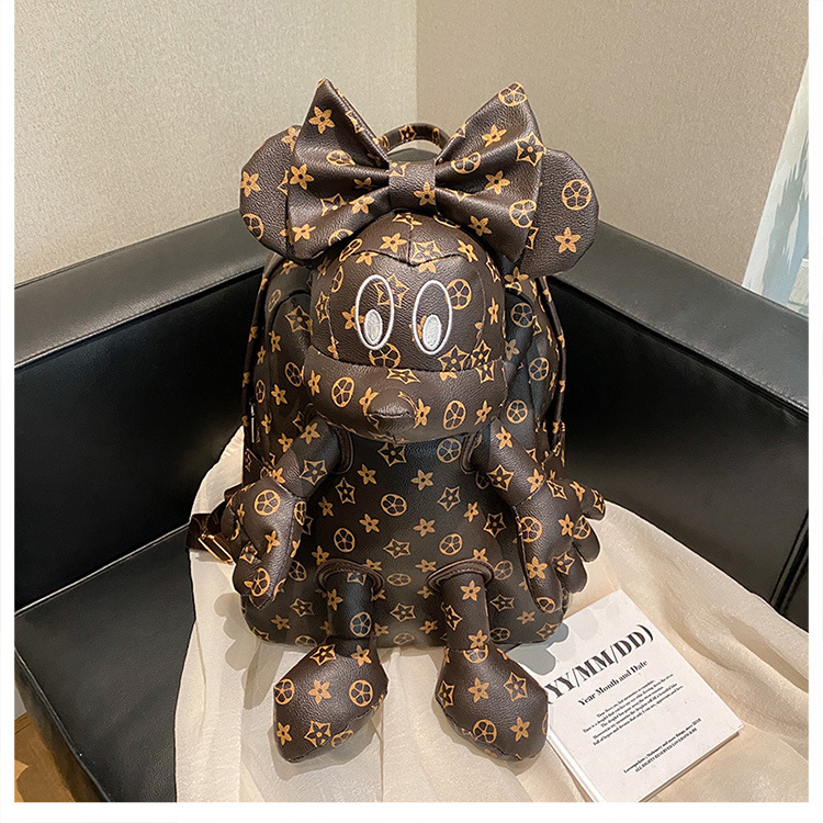 Fashionable Doll Printed Backpack New Large Capacity Cute and Exquisite Casual Versatile Backpack Free Shipping