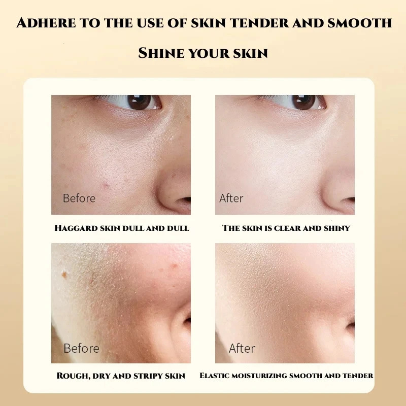 Seven Seeds Powder Eggshell Facial Set Aging Essence Water Emulsion Skin Care 251030