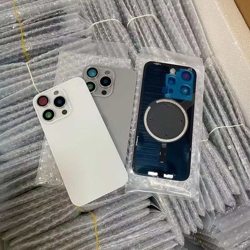 Original Glass Back Cover Replacement with Plate Magnets for iPhone 17 PRO 17 PRO MAX