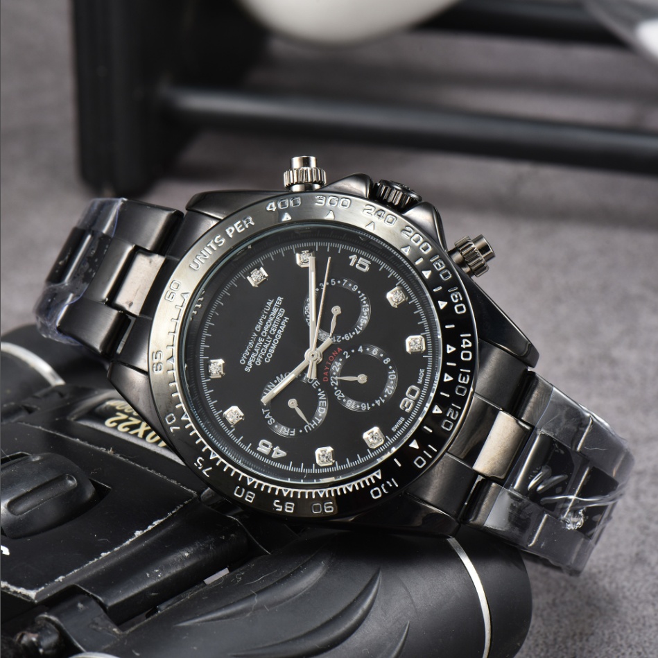 Top Lovers selling popular Selling DAY TONA Mens Mechanical Watches Automatic Full Stainless Mechanical Watch Couples Style Classic Wristwatches montre de luxe