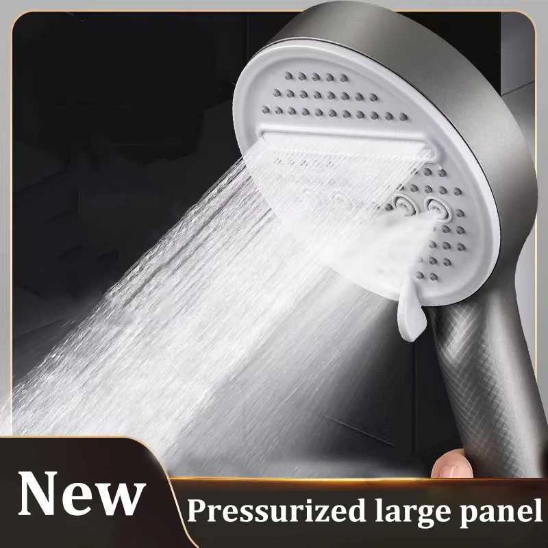 12cm Fivespeed Large Panel Pressuri Filter Shower Handheld He Bathro Shower Set Y251103