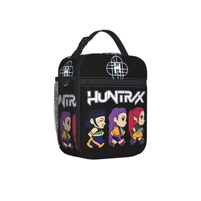 Kpop Demon Hunters Lunch Box Insulated Soft Bag Reusable Cooler Bag For Women Men Work Picnic Hiking picnic bag