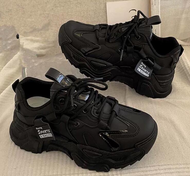 Mesh autumn breathable dad shoes women ins versatile 2025 autumn new student casual sports running shoes trend Z 10.26-5