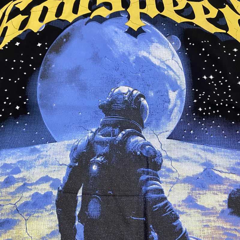GOD SPEED T-shirts Shiny Star Full Print High Street Pop Round Neck Short Sleeve Godspeed Top Tee Tshirt Men Women Clothing X2504031