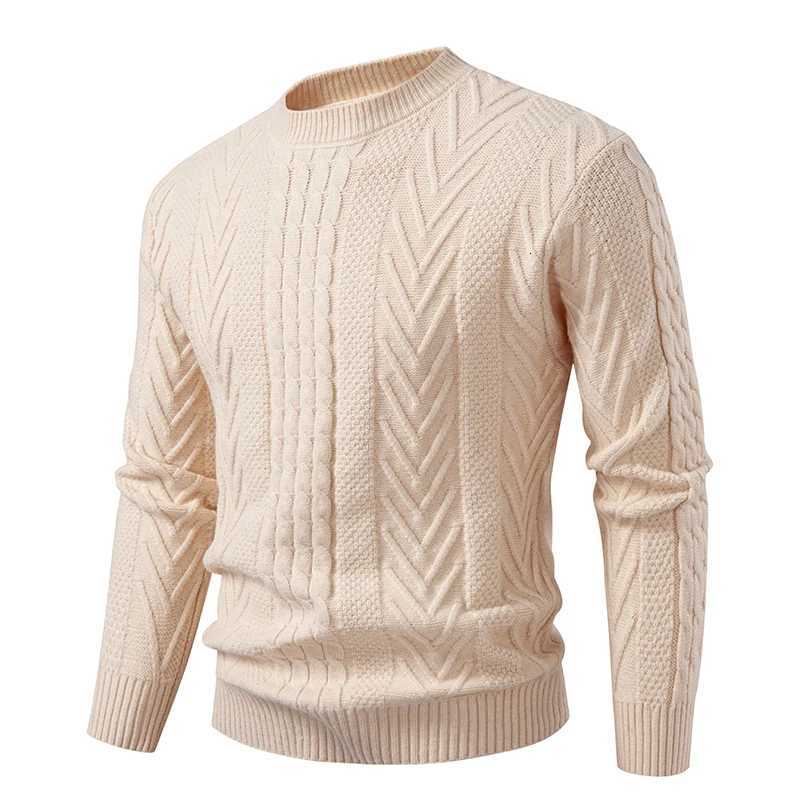 Autumn Winter Mens Fashion Knit Sweater Unisex O-Neck Knitted Pullovers Youthful Vitality Slim Fit Korean Style Casual SweatersT251103